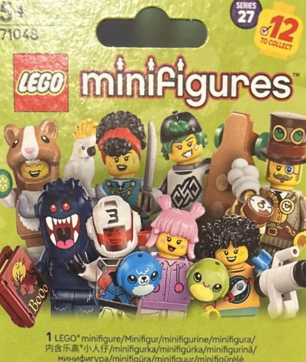 LEGO Series 27 Collectible Minifigures Complete Set of 12 - 71048