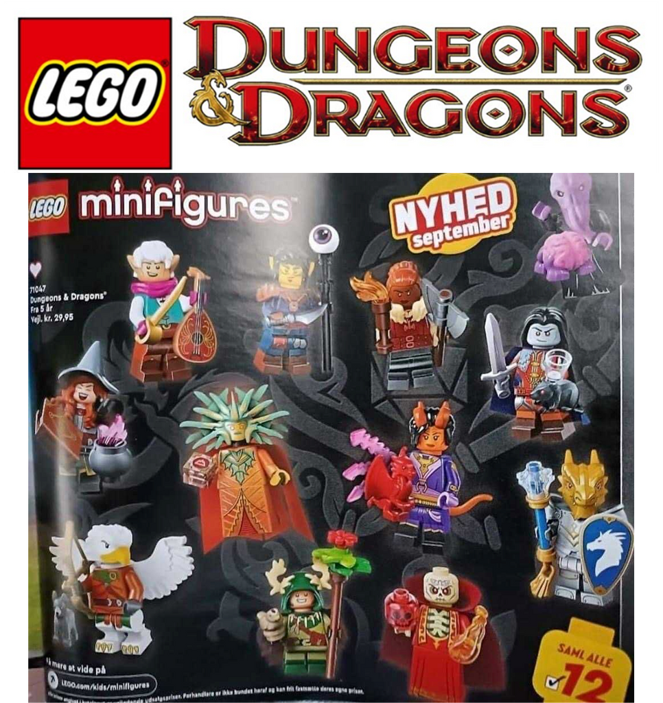 LEGO Dungeons Dragons Series Collectible Minifigures Complete Set Of lego-dungeons-dragons-series-collectible-minifigures-complete-set-of