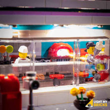 Downtown Diner 10260 Lighting Kit (LEGO Set not included) by Light my Bricks