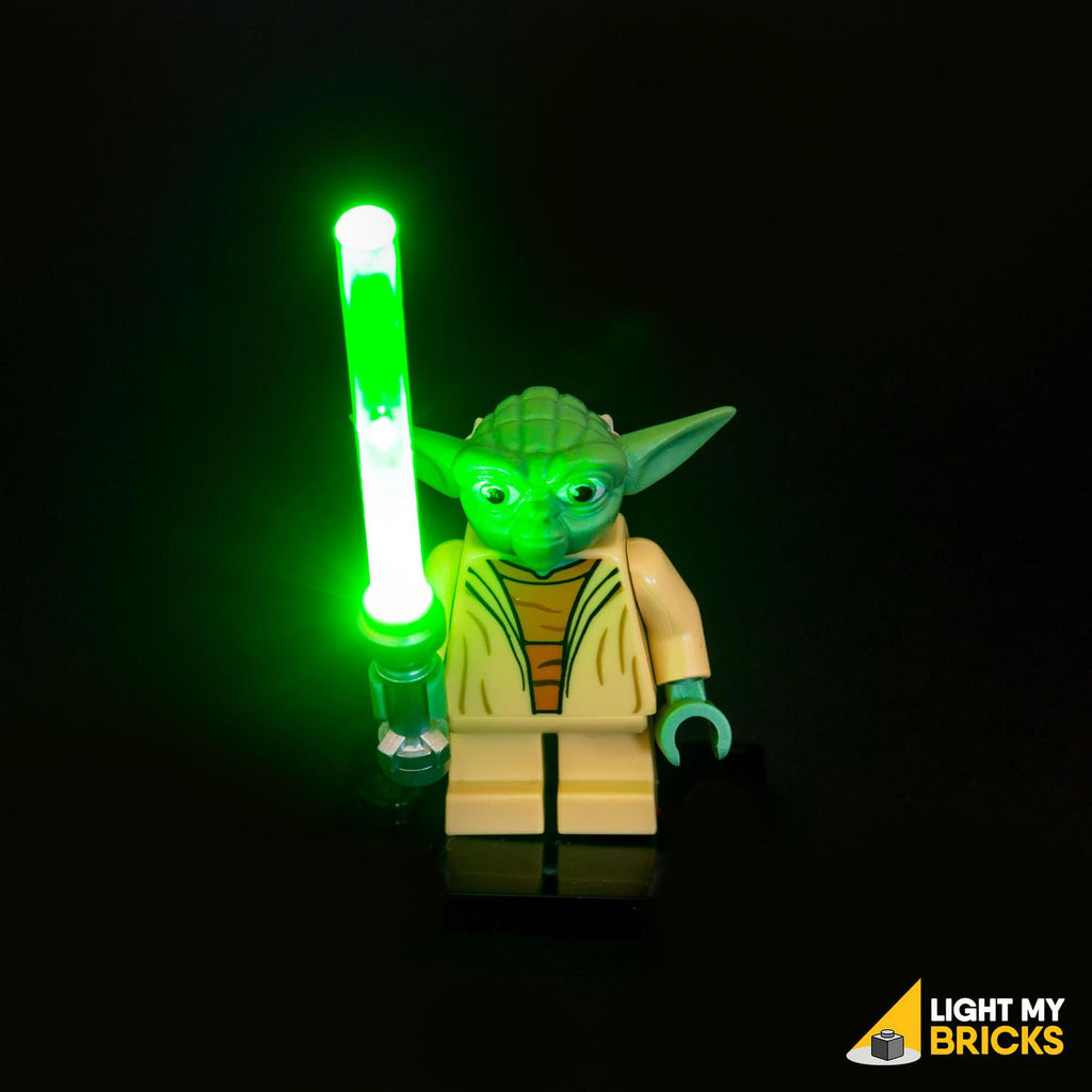 Lego best sale yoda light