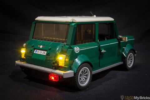 Mini Cooper Lighting Kit for Lego 10242 Lego set not included by Light My Bricks