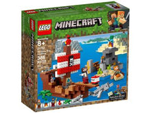 LEGO Minecraft The Pirate Ship Adventure Building Kit (386 Pieces) 21152