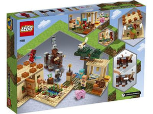LEGO Minecraft The Illager Raid Building Set (562 Pieces) 21160