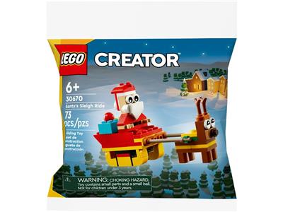LEGO Creator Santa's Sleigh Ride Polybag 30670