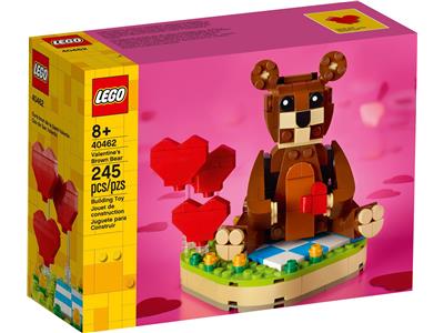 LEGO Valentine's Day Valentine's Brown Bear 2021 Building Kit 40462