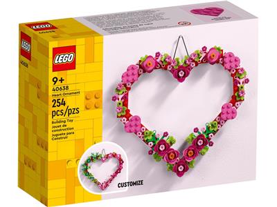 LEGO Creator Heart Ornament Building Kit 40638