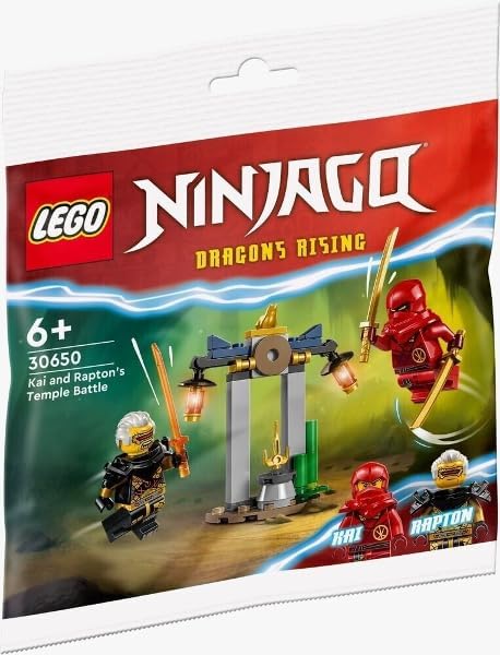 LEGO Ninjago: Kai and Rapton's Temple Battle Polybag with