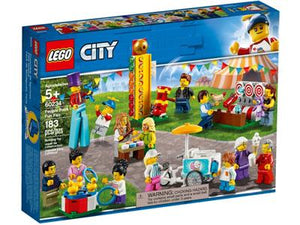 LEGO City People Pack – Fun Fair Building Kit (183 Pieces) 60234