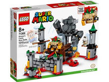 LEGO Super Mario Bowser's Castle Boss Battle Expansion Set 71369 Building Kit; Collectible Toy for Kids to Customize Their Super Mario Starter Course (71360) Playset (1,010 Pieces)