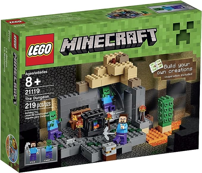 Minecraft & Minecraft Dungeonsセット Minecraft Dungeons 3.25-in Figures 2-Pk - Walmart.com