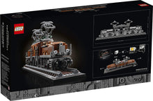 LEGO Crocodile Locomotive 10277 Building Kit; Recreate the Iconic Crocodile Locomotive with This Train Model