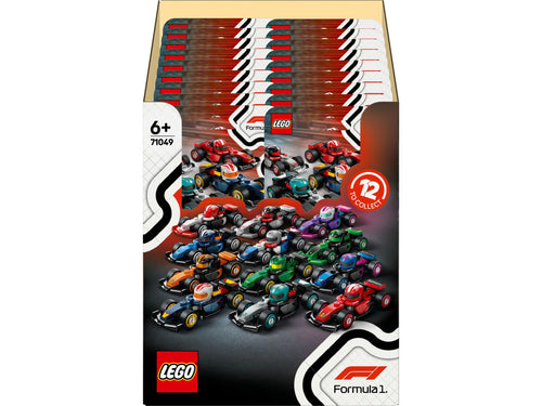 LEGO F1® Collectible Race Cars (71049) SEALED CASE of 36