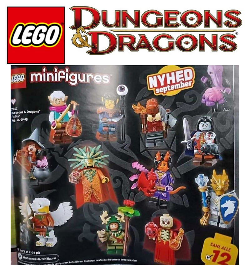 LEGO Dungeons & Dragons Series Collectible Minifigures Complete