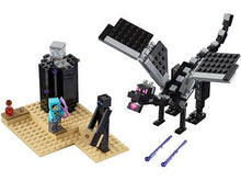 LEGO Minecraft The End Battle Ender Dragon Building Kit (222 Pieces) 21151