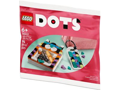 LEGO Dots Animal Tray and Bag Tag Polybag 30637