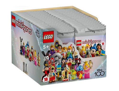 LEGO Disney Series 3 100 year Collectible Minifigures Case of 36 - 71038 (SEALED)