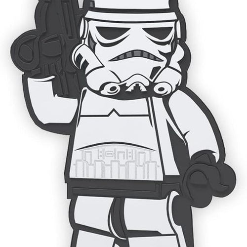 LEGO Star Wars Silicone Luggage Tag for Travel, Suitcase, Backpack - Stormtrooper (52235)