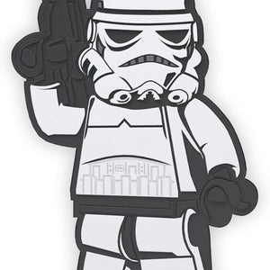 LEGO Star Wars Silicone Luggage Tag for Travel, Suitcase, Backpack - Stormtrooper (52235)