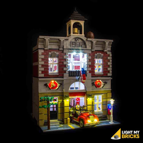 FIRE BRIGADE LIGHTING KIT 10197 (LEGO SET NOT INCLUDED) BY LIGHT MY BRICKS