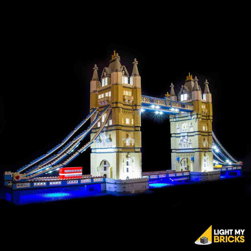 TOWER BRIDGE 10214 LIGHTING KIT (LEGO SET NOT INCLUDED) BY LIGHT MY BRICKS