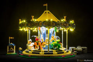 CAROUSEL Lighting Kit 10257 (LEGO set is NOT included) By Light My Bricks