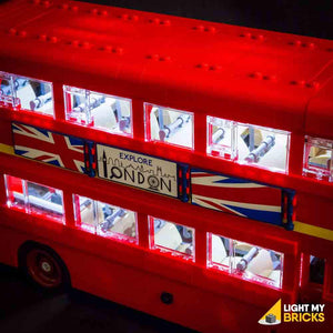 LONDON BUS LIGHTING KIT 10258 (LEGO SET NOT INCLUDED) BY LIGHT MY BRICKS