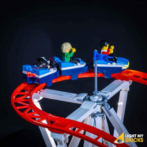 Roller Coaster Lighting kit (BUILDING SET NOT INCLUDED) 10261 by Light My Bricks
