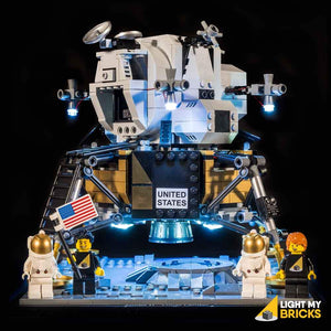 Lighting Kit for NASA Apollo 11 Lunar Lander 10266 (BUILDING SET NOT INCLUDED) by Light my Bricks