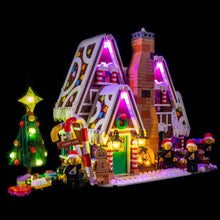 LIGHTING KIT FOR GINGERBREAD HOUSE 10267 (BUILDING SET NOT INCLUDED) BY LIGHT MY BRICKS
