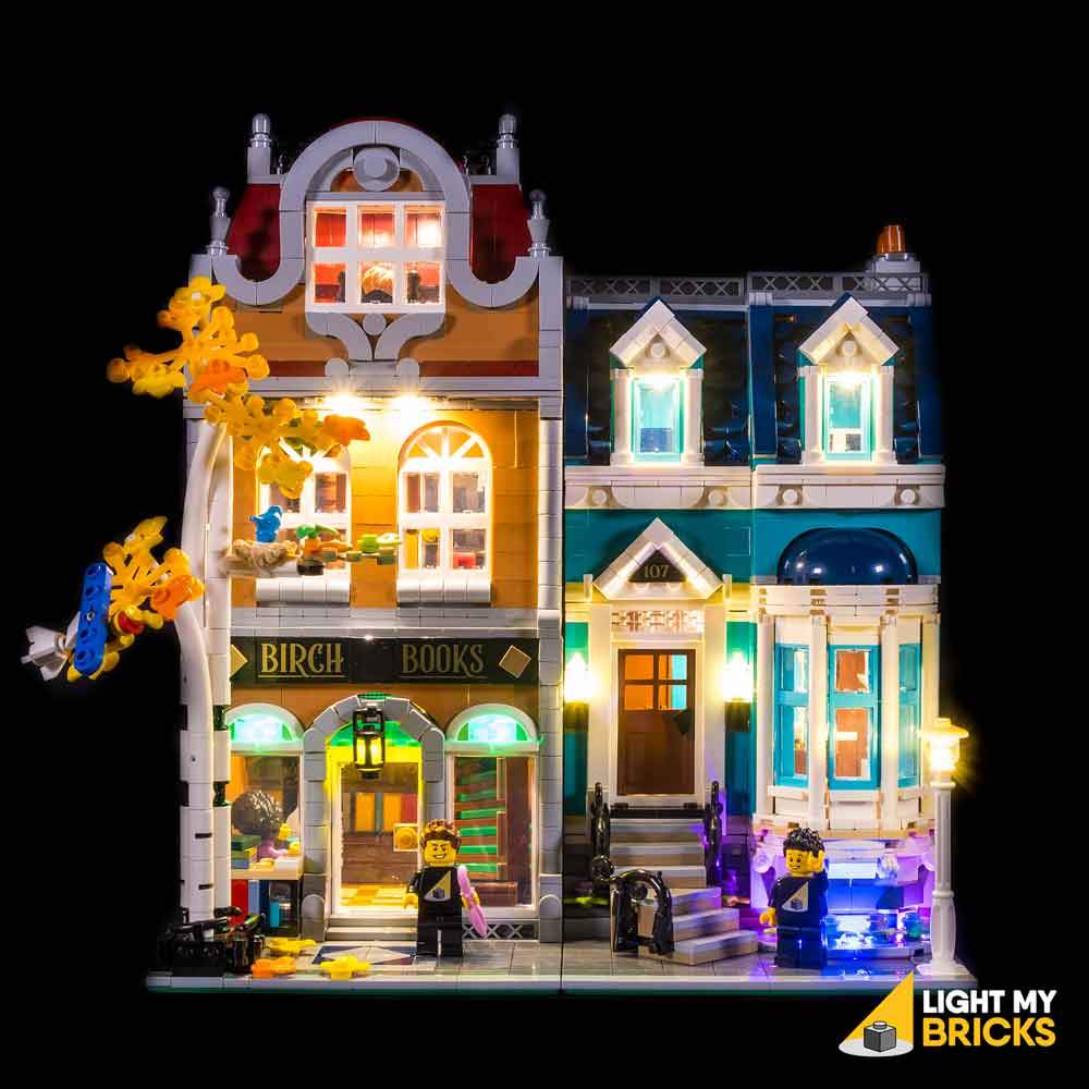 LIGHTING KIT FOR BOOK SHOP 10270 (BUILDING SET NOT INCLUDED) BY LIGHT MY BRICKS