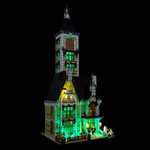 Lighting Kit for Haunted House 10273 (Building Set Not Included) by Light My Bricks