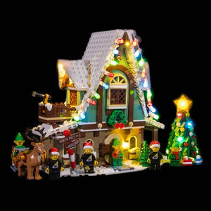 Lighting Kit for Elf Club House 10275 (Building Set Not Included) by Light My Bricks
