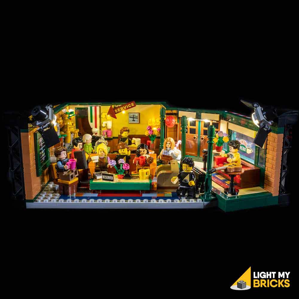 LIGHTING KIT FOR FRIENDS CENTRAL PERK 21319 (BUILDING SET NOT INCLUDED) BY LIGHT MY BRICKS