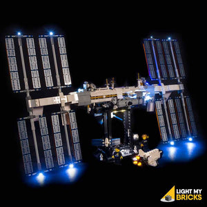 LIGHTING KIT FOR INTERNATIONAL SPACE STATION 21321 (BUILDING SET NOT INCLUDED) BY LIGHT MY BRICKS