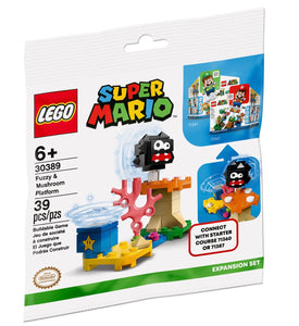 LEGO Super Mario 30389 Fuzzy and Mushroom Platform Exclusive Polybag