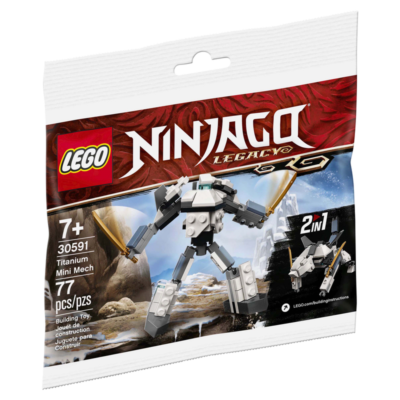 LEGO Ninjago Titanium Mini Mech 30591 – BrickVibe