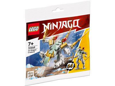 LEGO Ninjago Core Ice Dragon Creature Polybag (30649) – BrickVibe