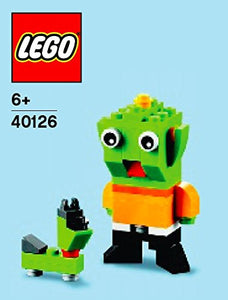 Lego Alien Parts & Instructions January 2015 Monthly Mini Model Build 40126