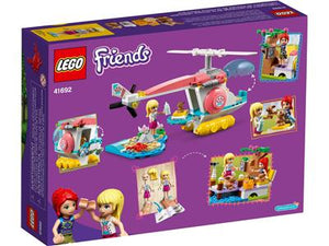 LEGO Friends Vet Clinic Rescue Helicopter 41692 (249 Pieces)