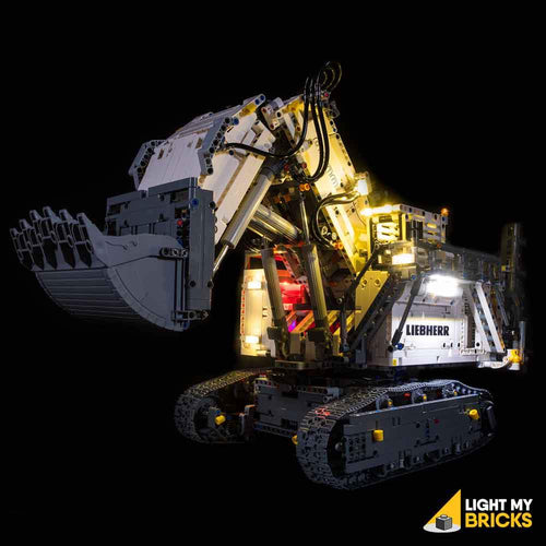LIGHTING KIT FOR LIEBHERR R 9800 42100 (BUILDING SET NOT INCLUDED) BY LIGHT MY BRICKS