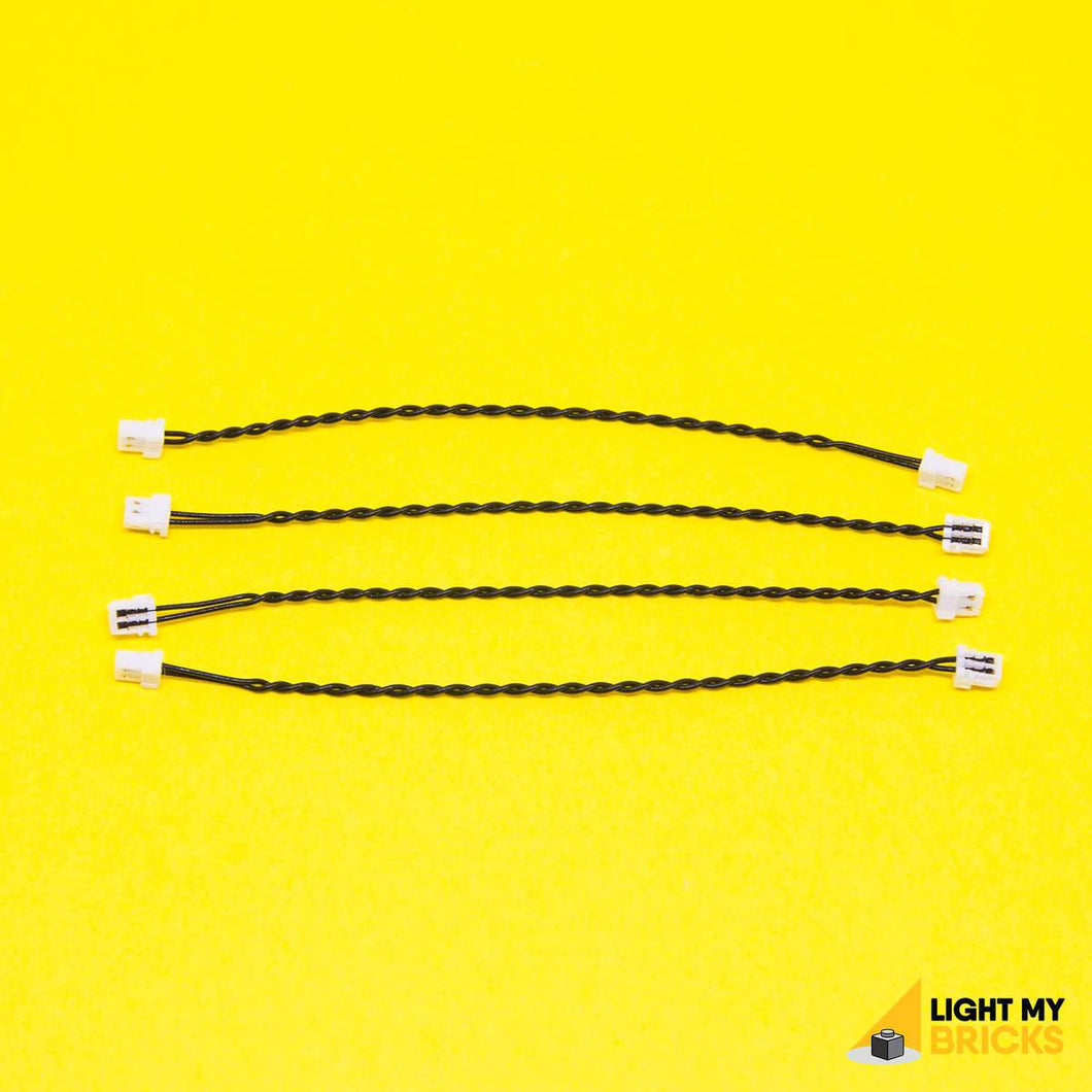 5cm Connecting Cables (4 pack) by Light My Bricks