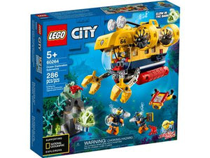 LEGO City Deep Sea Explorers Ocean Exploration Submarine 60264