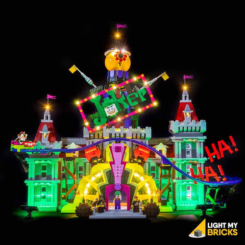Lighting Kit for Joker Manor 70922 (BUILDING SET NOT INCLUDED) by Light my Bricks