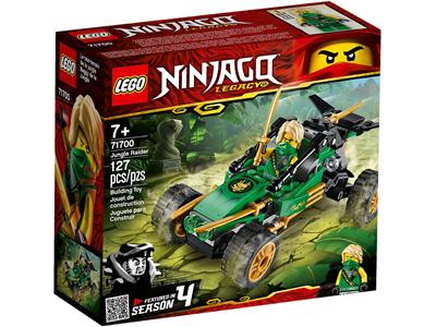LEGO NINJAGO Legacy Jungle Raider 71700 Toy Buggy Building Kit (127 Pieces)