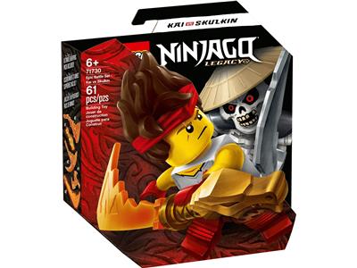 LEGO NINJAGO Epic Battle Set – Kai vs. Skulkin 71730 Building Kit (61 Pieces)