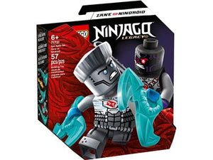 LEGO NINJAGO Epic Battle Set – Zane vs. Nindroid 71731 Building Kit (56 Pieces)