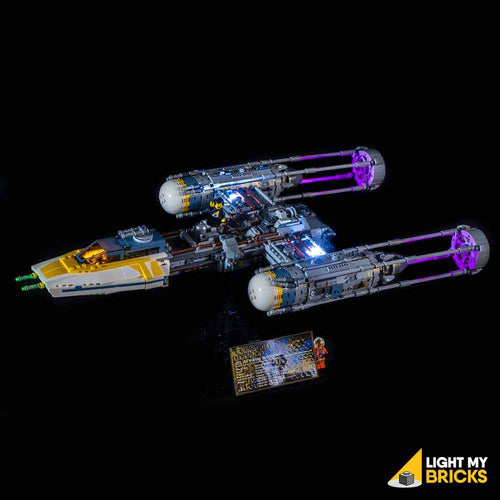 LIGHTING KIT FOR STAR WARS Y-WING STARFIGHTER 75181 (BUILDING SET NOT INCLUDED) BY LIGHT MY BRICKS