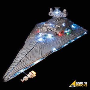 LIGHTING KIT FOR STAR WARS UCS IMPERIAL STAR DESTROYER 75252 (BUILDING SET NOT INCLUDED) BY LIGHT MY BRICKS