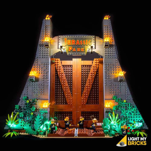 Lighting Kit for Jurassic Park T Rex Rampage 75936 (BUILDING SET NOT INCLUDED) by Light my Bricks