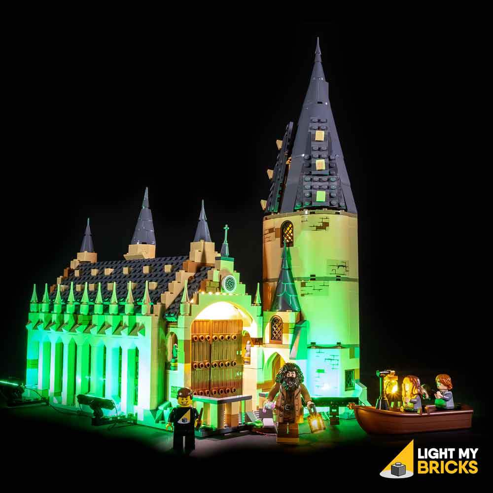 Lighting Kit for Hogwarts Great Hall 75954 (BUILDING SET NOT INCLUDED) by Light my Bricks